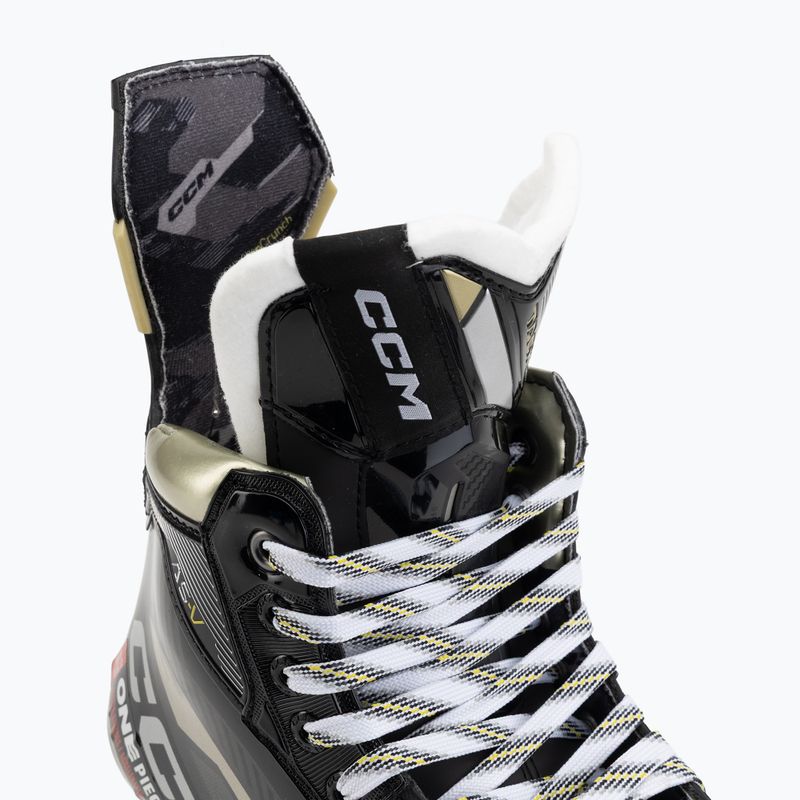 Férfi hokikorcsolya CCM Tacks AS-V SR black 5