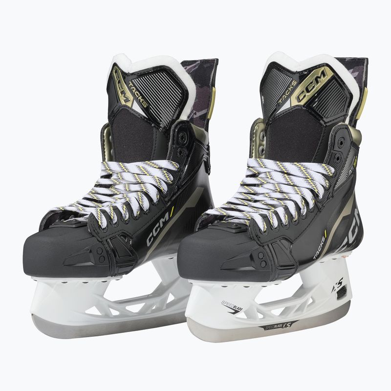 Férfi hokikorcsolya CCM Tacks AS-580 SR Wide black 4