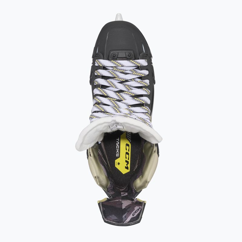 Férfi hokikorcsolya CCM Tacks AS-580 SR Wide black 7