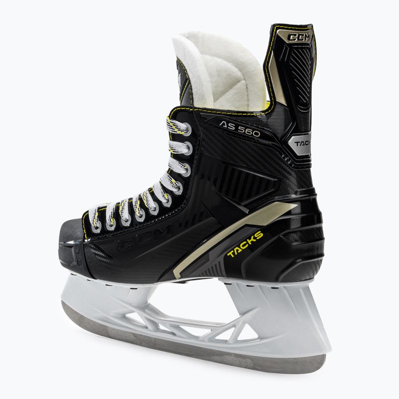 CCM Tacks AS-560 fekete hokikorcsolya 4021487 3