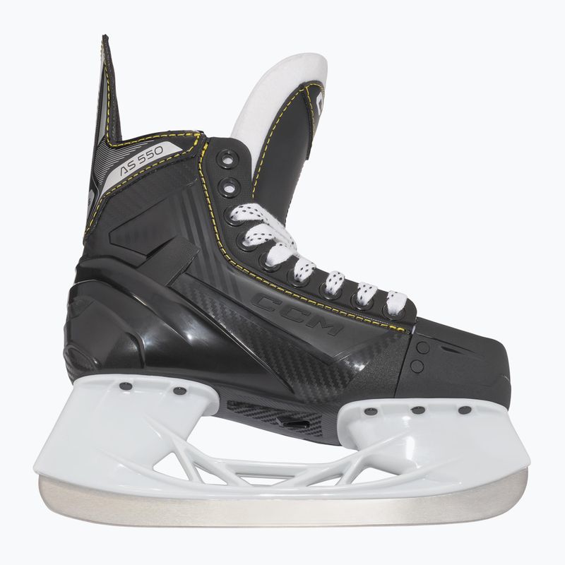 CCM Tacks gyermek hokikorcsolya AS-550 JR fekete 3