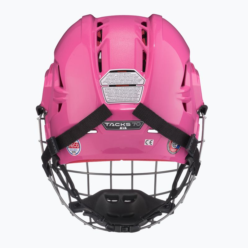 Gyermek hokisisisak  CCM Tacks 70 Combo pink 4