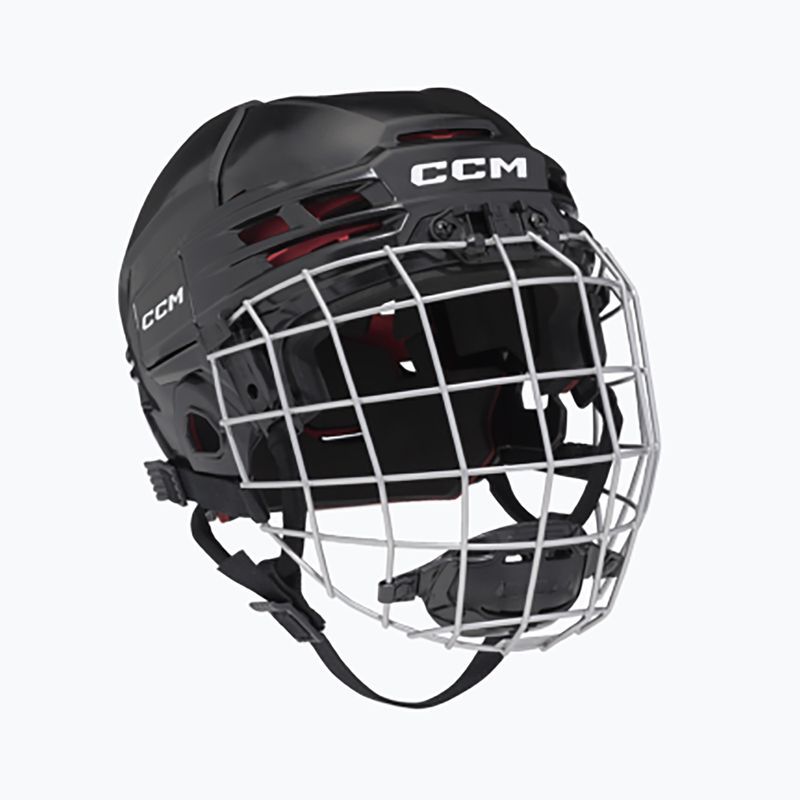 Gyerek jégkorongsisak CCM Tacks 70 Combo black