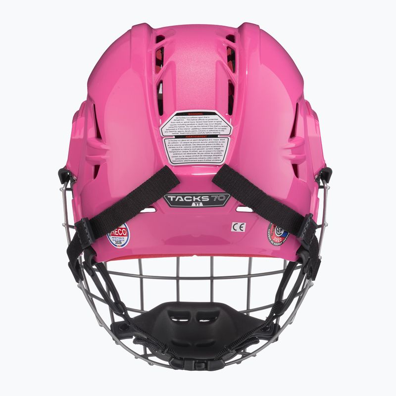 Gyermek hokisisisak  CCM Tacks 70 Combo pink 4