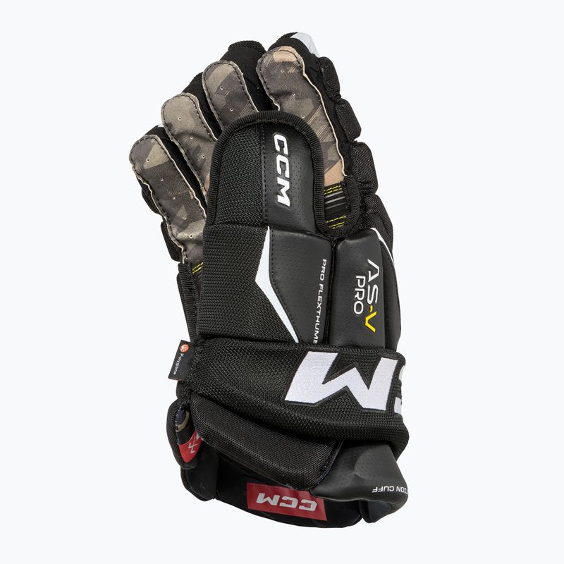 hokikesztyű CCM Tacks AS-V Pro SR black/white 4