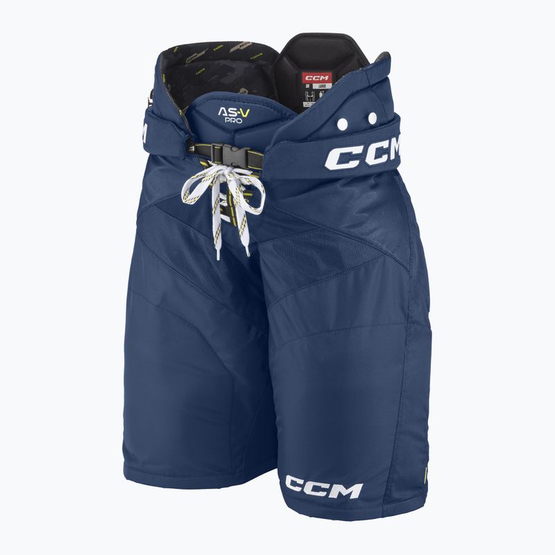 Férfi hokinadrág CCM Tacks AS-V Pro SR navy