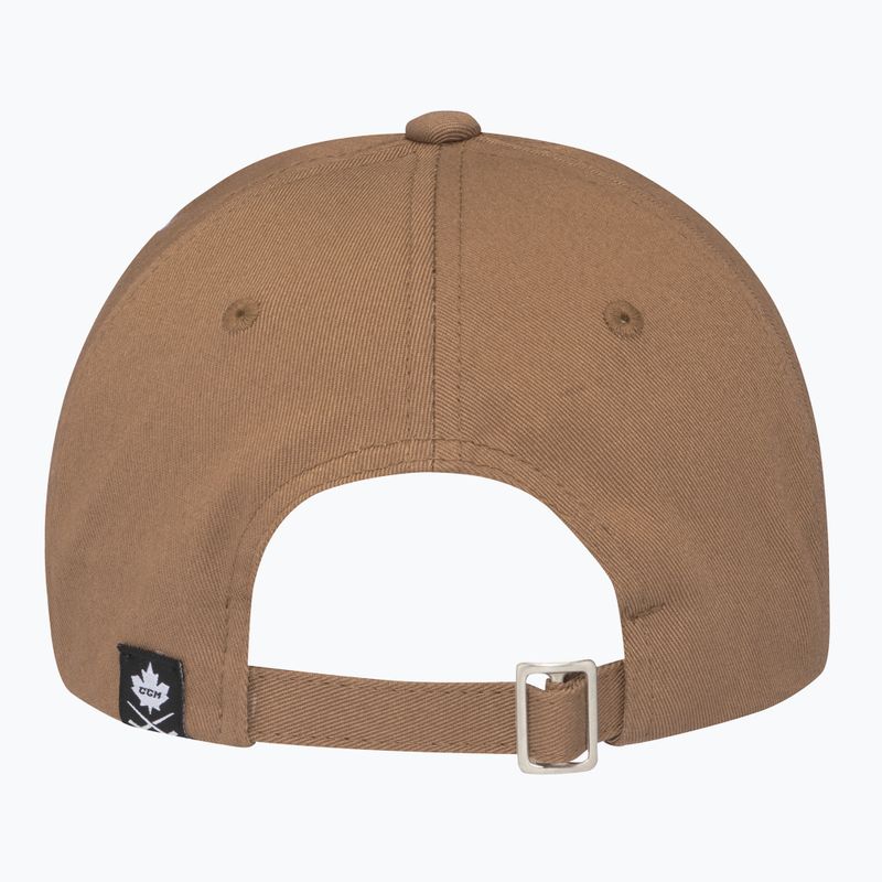 baseball sapka CCM All Outside Slouch brown 2