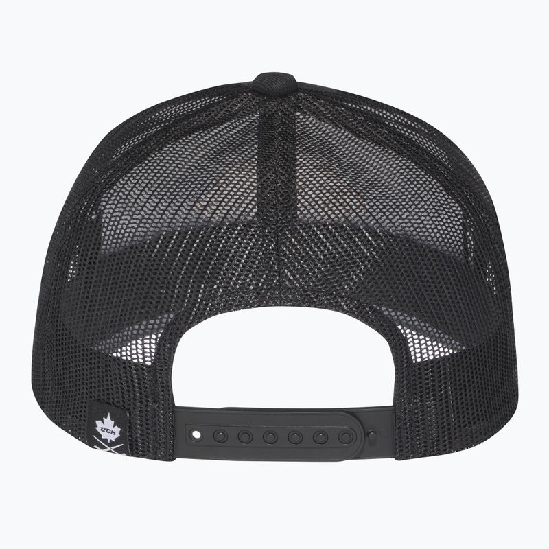 baseball sapka CCM Meshback Trucker black 3