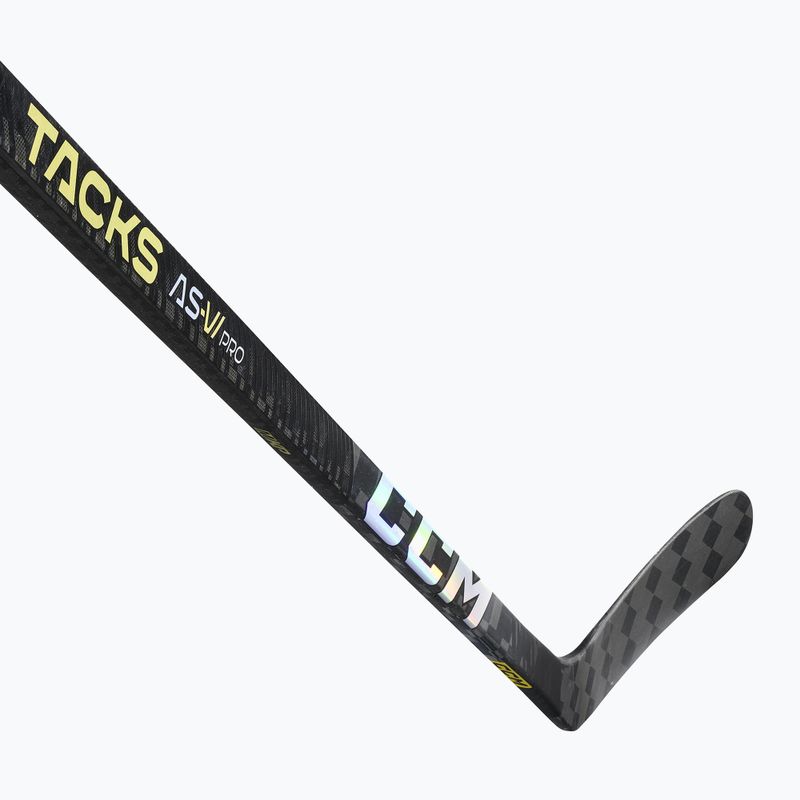 CCM Tacks As-VI Pro JR gyermek hokiütő fekete 2