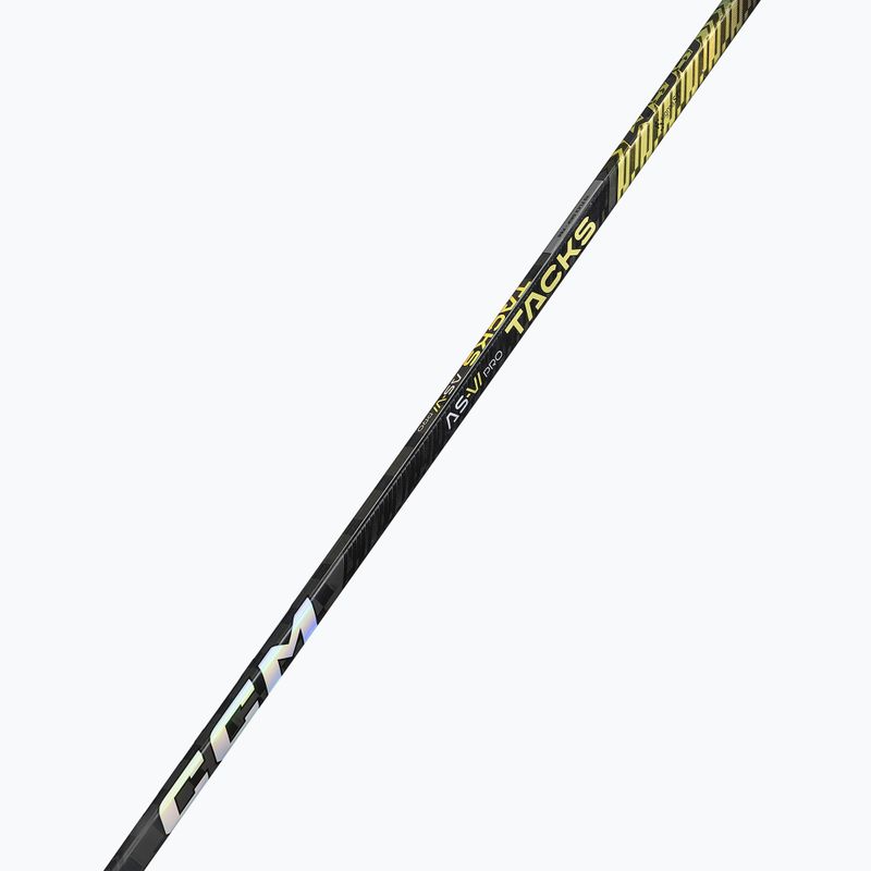 CCM Tacks As-VI Pro JR gyermek hokiütő fekete 5