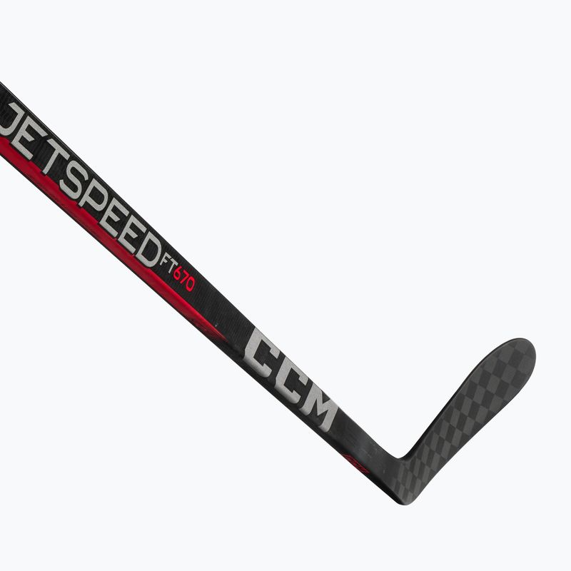 CCM JetSpeed jégkorong ütő FT670 SR fekete 2