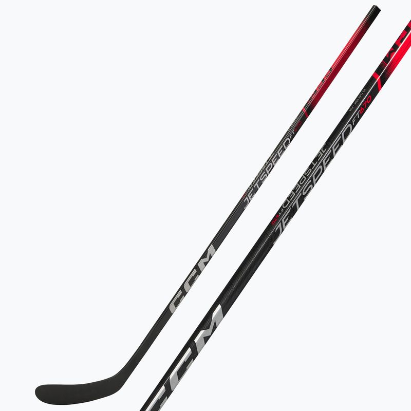 CCM JetSpeed jégkorong ütő FT670 SR fekete 6