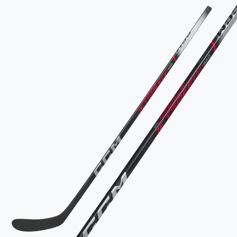 CCM JetSpeed gyermek jégkorong ütő FT660 YTH fekete 6