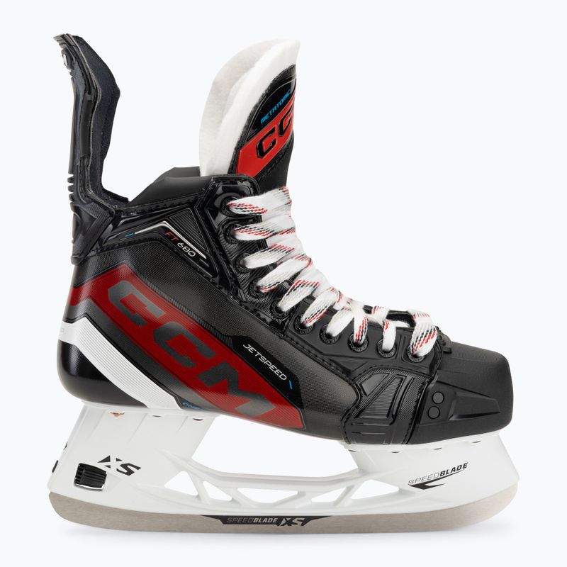 Férfi hokikorcsolya CCM JetSpeed FT680 SR black 2
