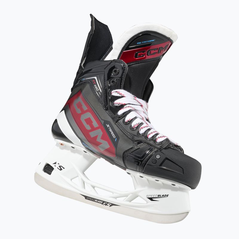 Férfi hokikorcsolya CCM JetSpeed FT680 SR black 2
