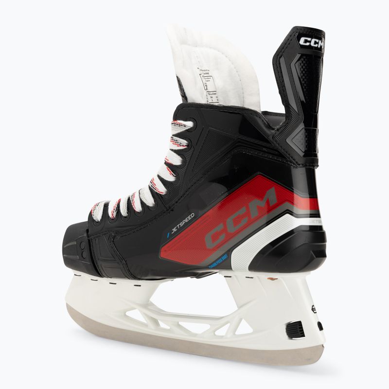 Férfi hokikorcsolya CCM JetSpeed FT670 SR black 3