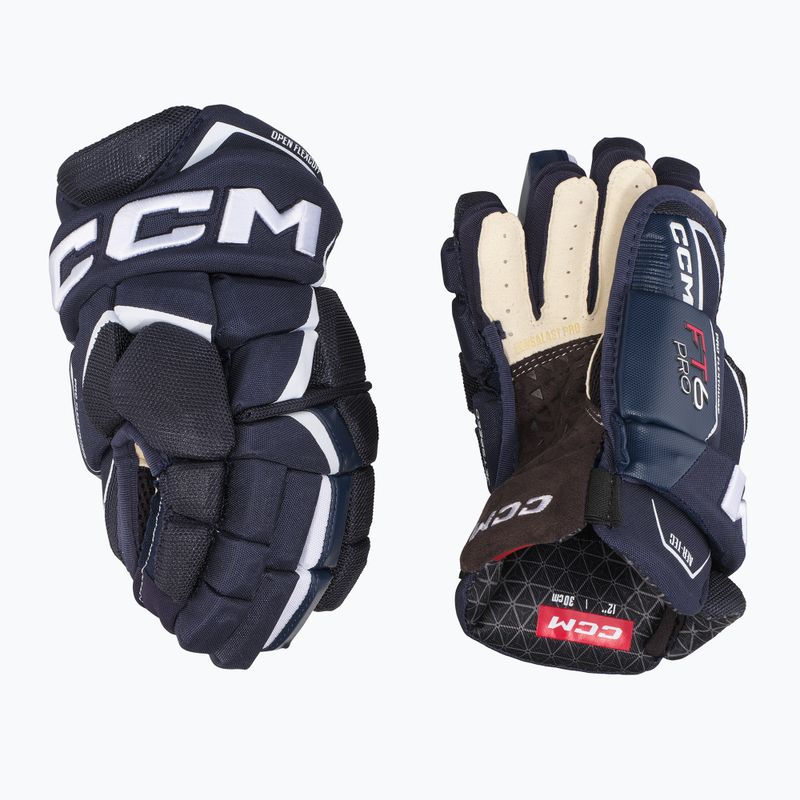 hokikesztyű CCM JetSpeed FT6 Pro SR navy/white