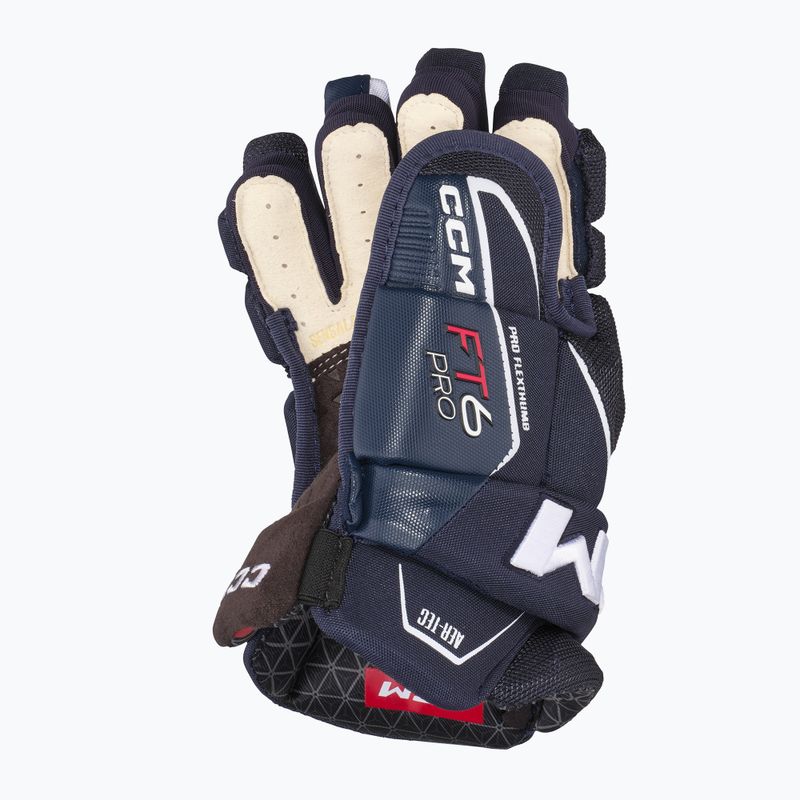 hokikesztyű CCM JetSpeed FT6 Pro SR navy/white 3