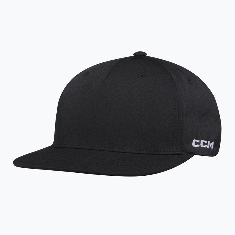 CCM Team Flatbrim Snapback SR black baseball sapka 2