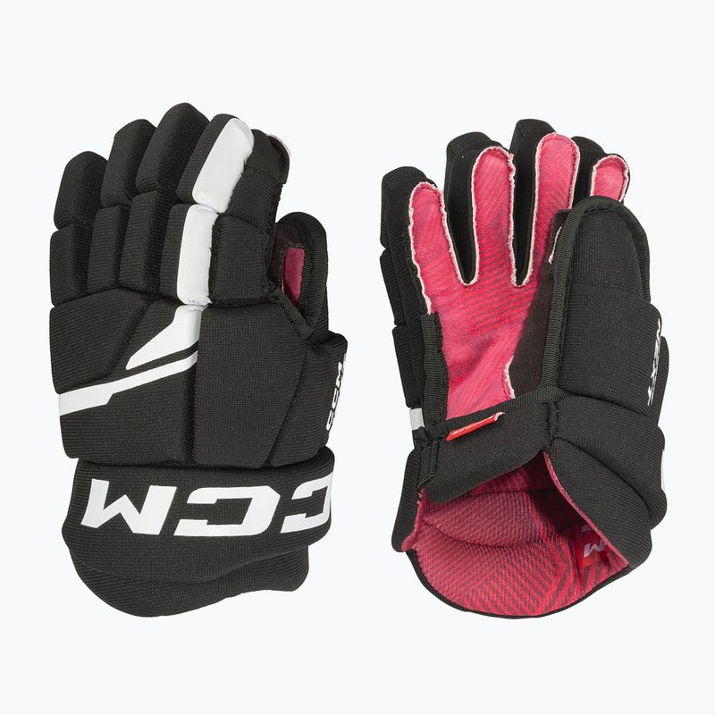 Gyermek hokikesztyű CCM Next YTH black/white