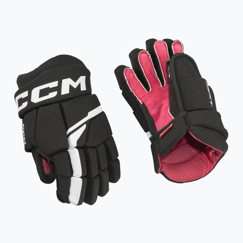 Gyermek hokikesztyű CCM Next YTH black/white