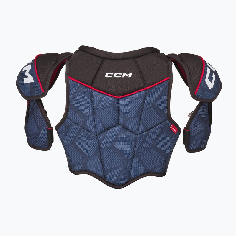 gyermek hoki vállvédők CCM Next JR navy/white 2