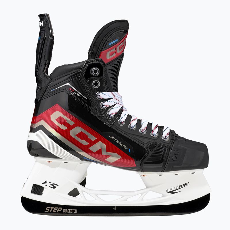 Férfi hokikorcsolya CCM JetSpeed FT6 Pro SR black