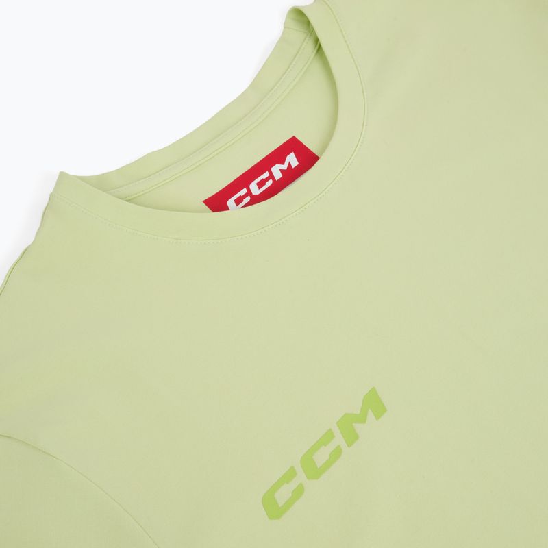 Férfi póló CCM Core green 3