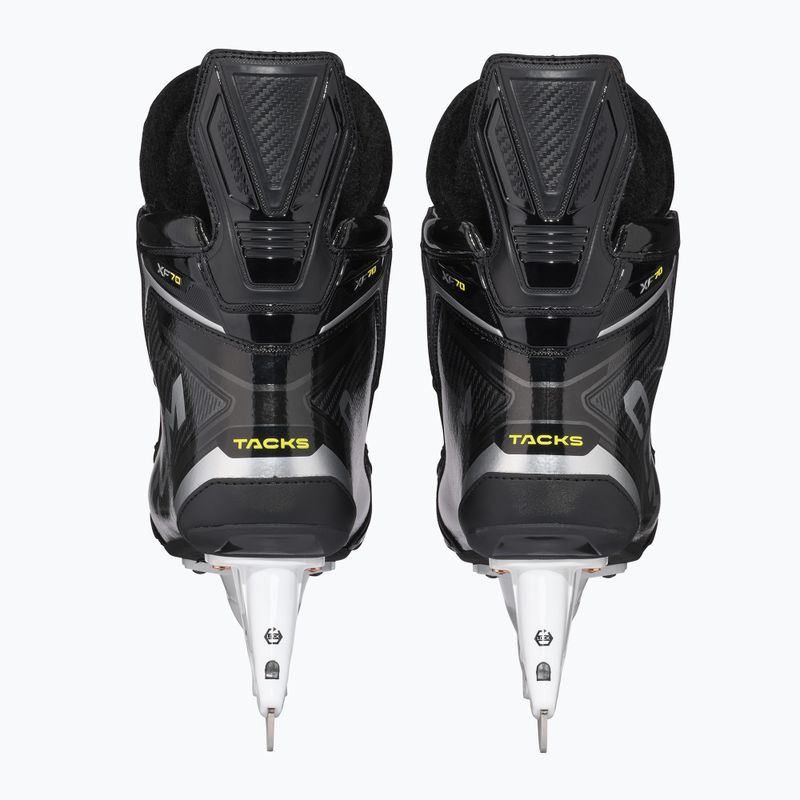 Férfi hokikorcsolya CCM Tacks XF70 SR fekete 4