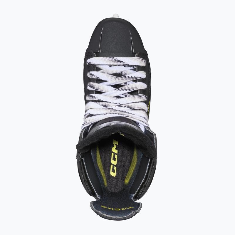 Férfi hokikorcsolya CCM Tacks XF70 SR fekete 7