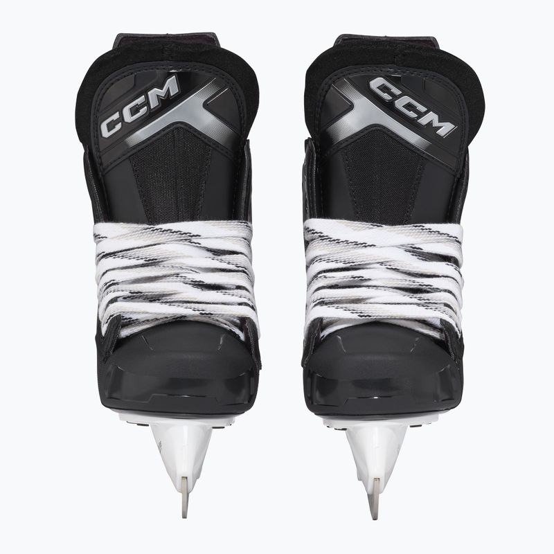 Gyermek jégkorcsolya CCM Tacks XF70 JR fekete 3