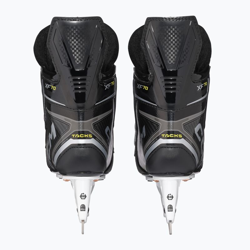 Gyermek jégkorcsolya CCM Tacks XF70 JR fekete 4