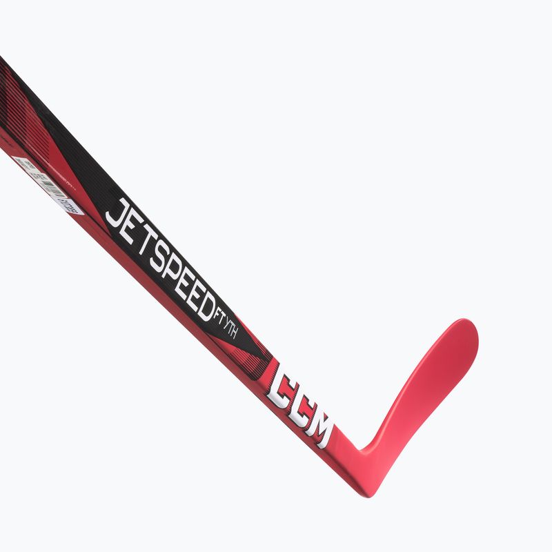 Junior hokiütő CCM JetSpeed FT Youth black/red 2