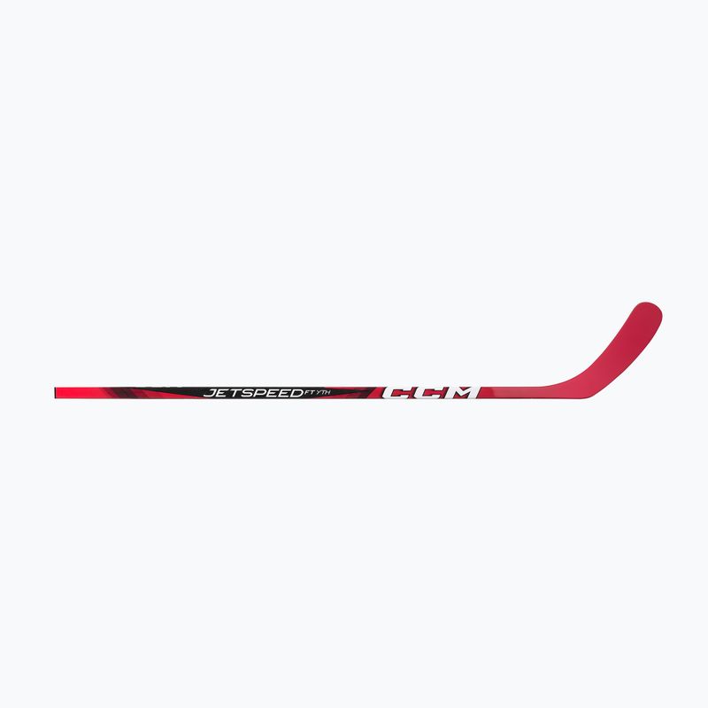 Junior hokiütő CCM JetSpeed FT Youth black/red 7