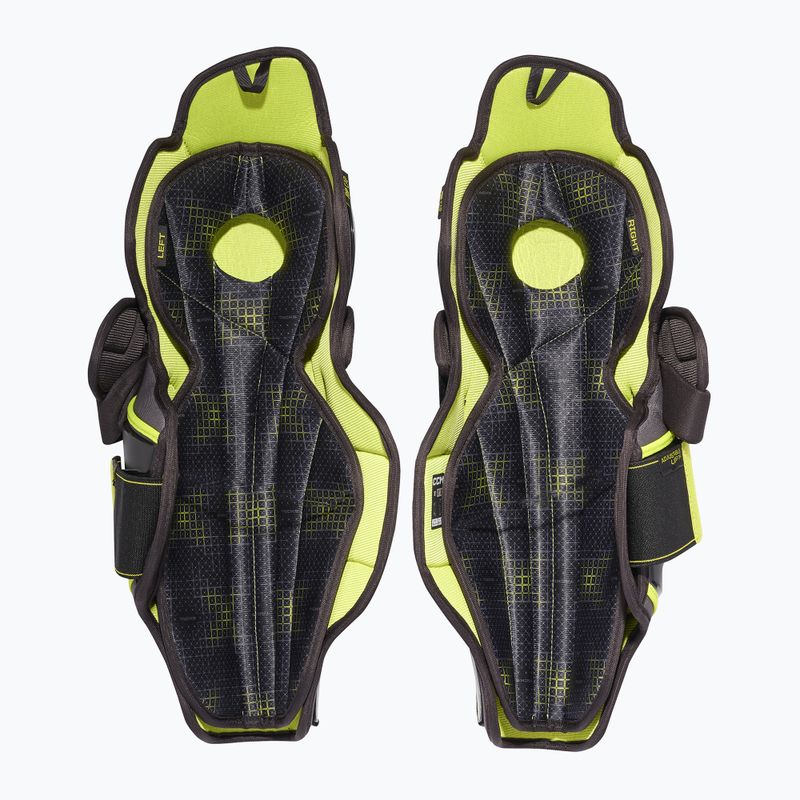 CCM Tacks XF80 JR fekete gyermek hokis sípcsontvédő 2