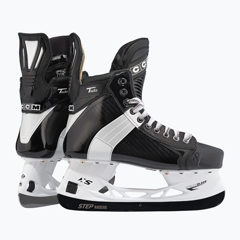 CCM Retro Tacks férfi hokikorcsolya 652 Pro SR fekete