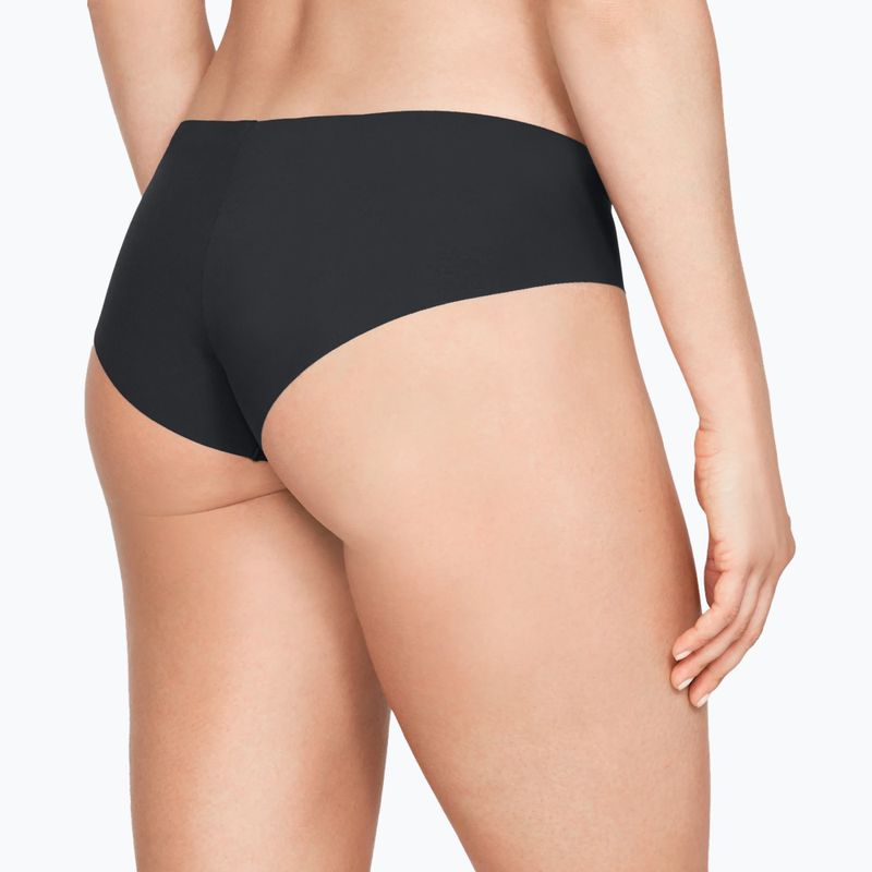 Under Armour női varrás nélküli bugyi Ps Hipster 3-Pack fekete 1325616-001 7