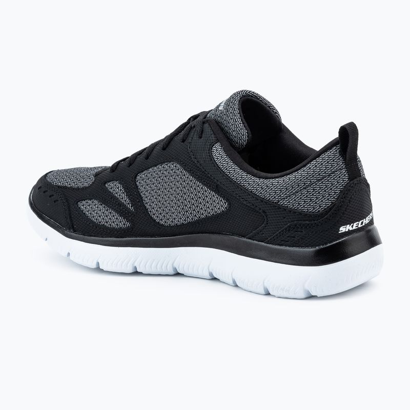 SKECHERS Summits South Rim fekete/fehér férfi edzőcipő 3