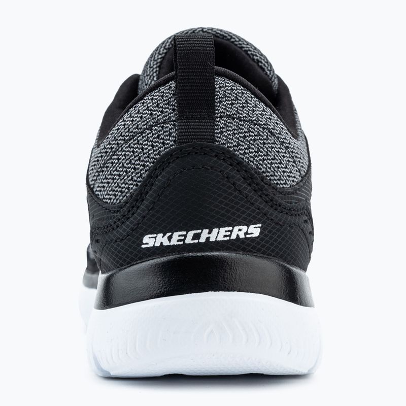 SKECHERS Summits South Rim fekete/fehér férfi edzőcipő 6