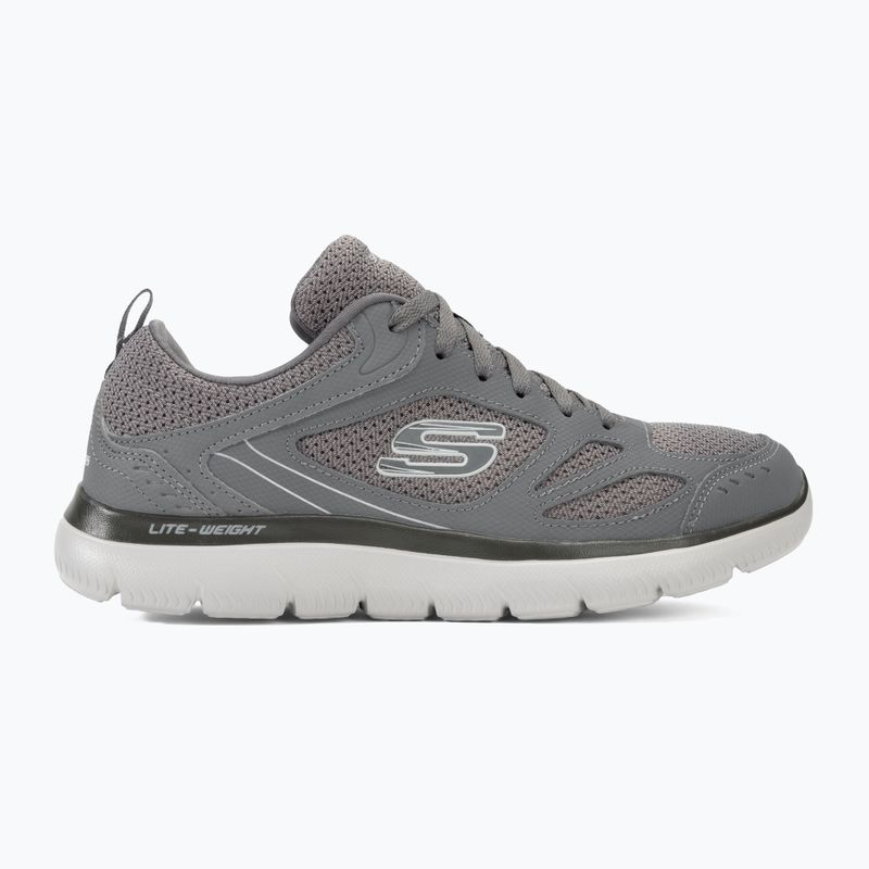 SKECHERS Summits South Rim férfi cipő szén színű 2