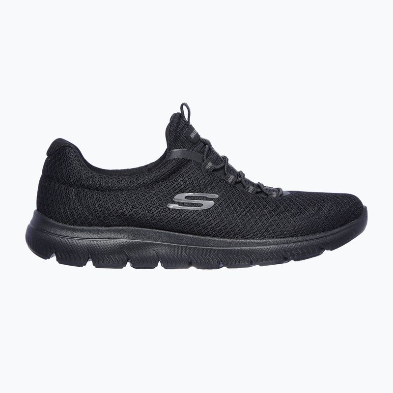 Női edzőcipő SKECHERS Summits fekete 8