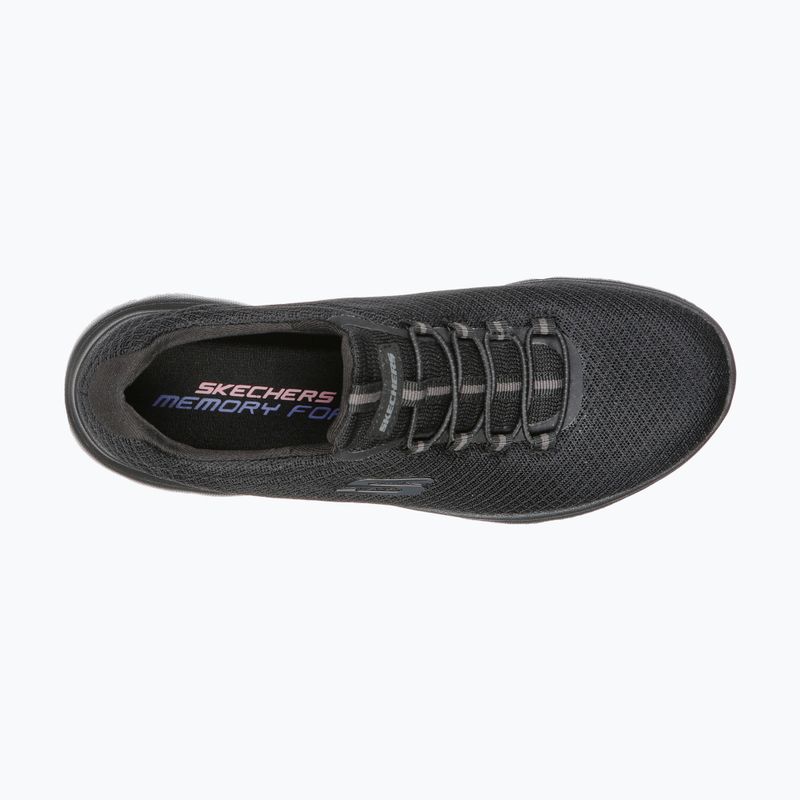 Női edzőcipő SKECHERS Summits fekete 11