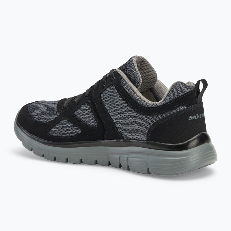 Férfi cipő SKECHERS Burns Agoura black/gray 3