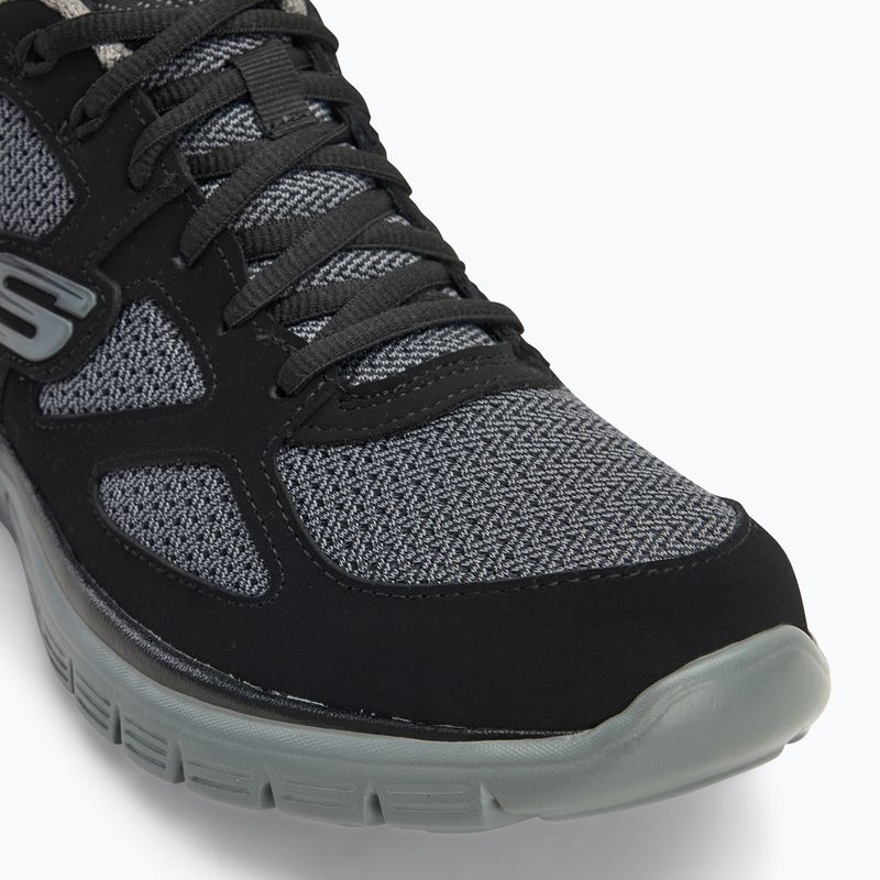 Férfi cipő SKECHERS Burns Agoura black/gray 7