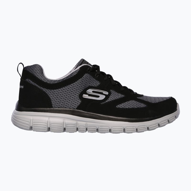 Férfi cipő SKECHERS Burns Agoura black/gray 8