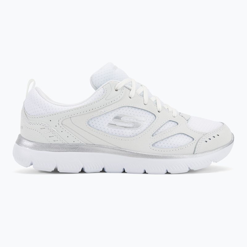 Női edzőcipő SKECHERS Summits Suited fehér/ezüst 2