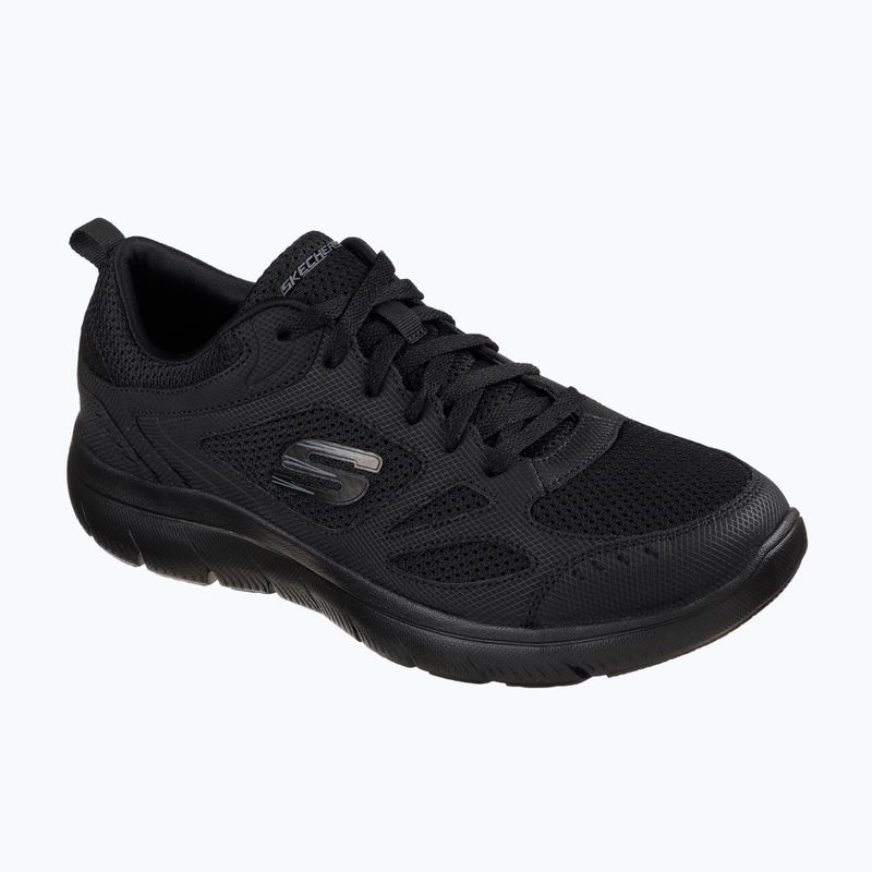 SKECHERS Summits South Rim fekete férfi edzőcipő 7