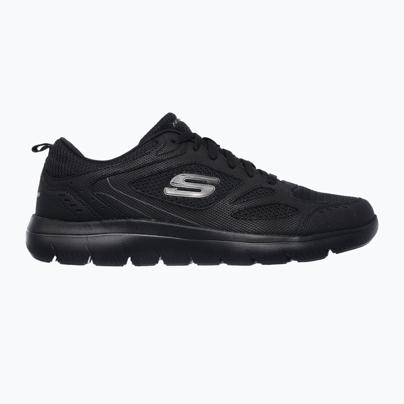 SKECHERS Summits South Rim fekete férfi edzőcipő 8