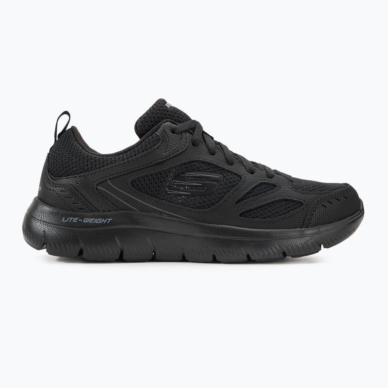SKECHERS Summits South Rim fekete férfi edzőcipő 2