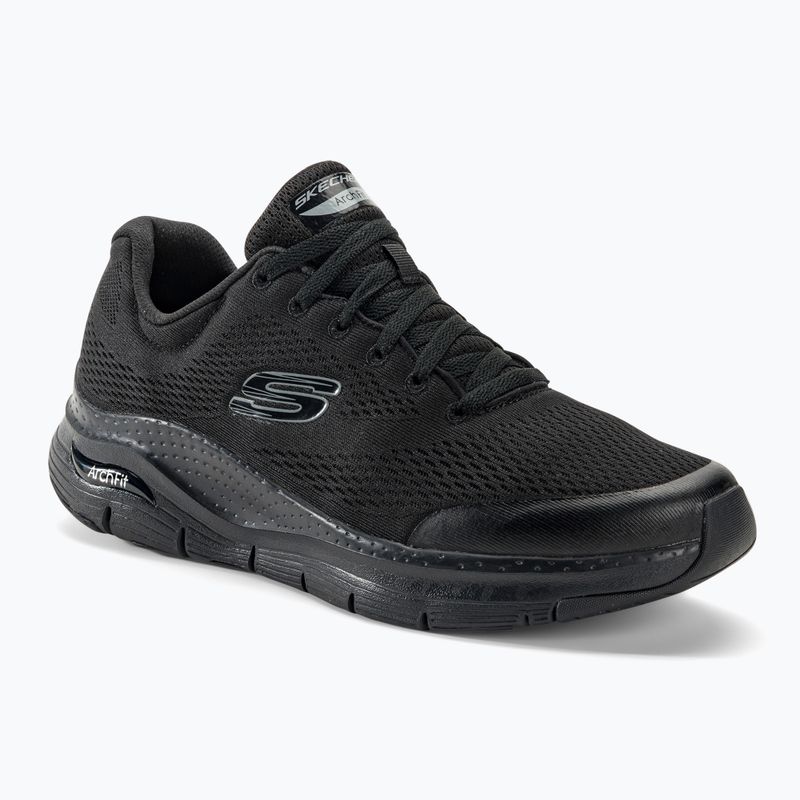 SKECHERS férfi edzőcipő Arch Fit fekete